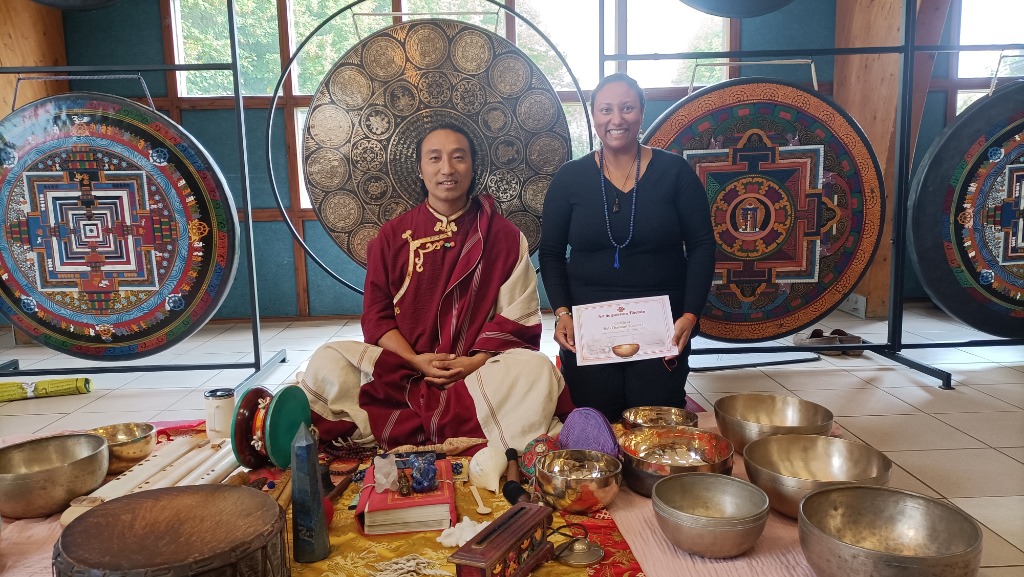 photo diplome Terre d’Asie, massages traditionnels 