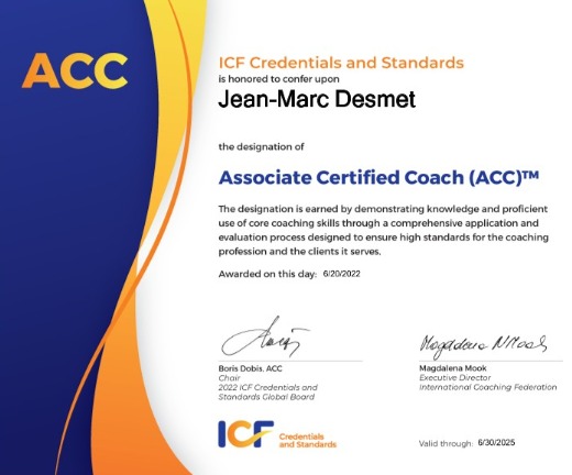 photo diplome Jean-Marc DESMET NOALYS