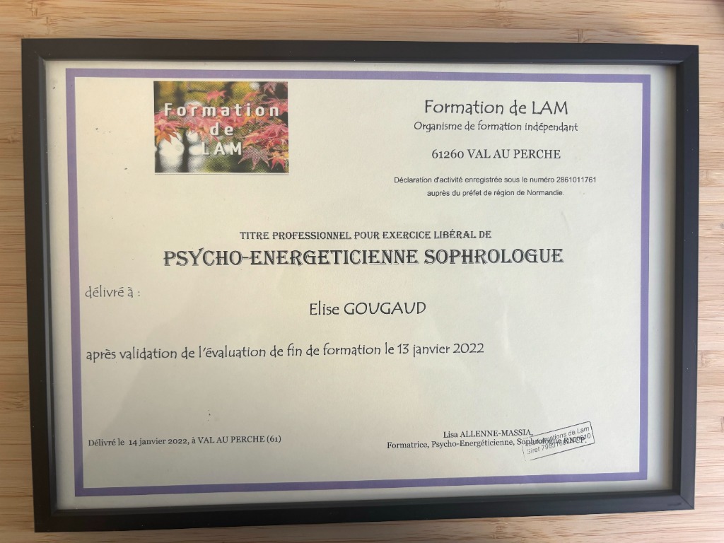 photo diplome Elise Gougaud