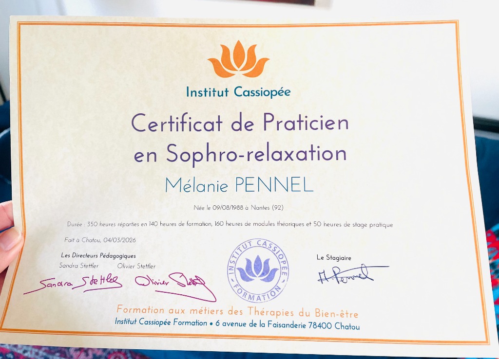 photo diplome Mélanie PENNEL