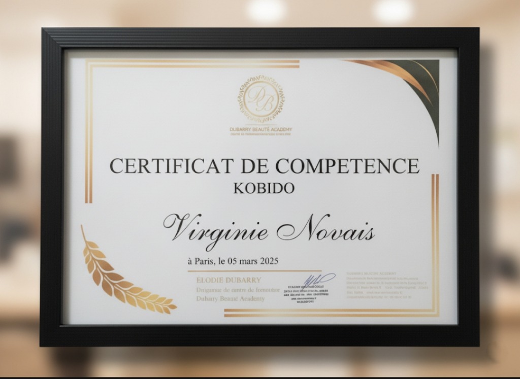 photo diplome Zen & Dé-Stress