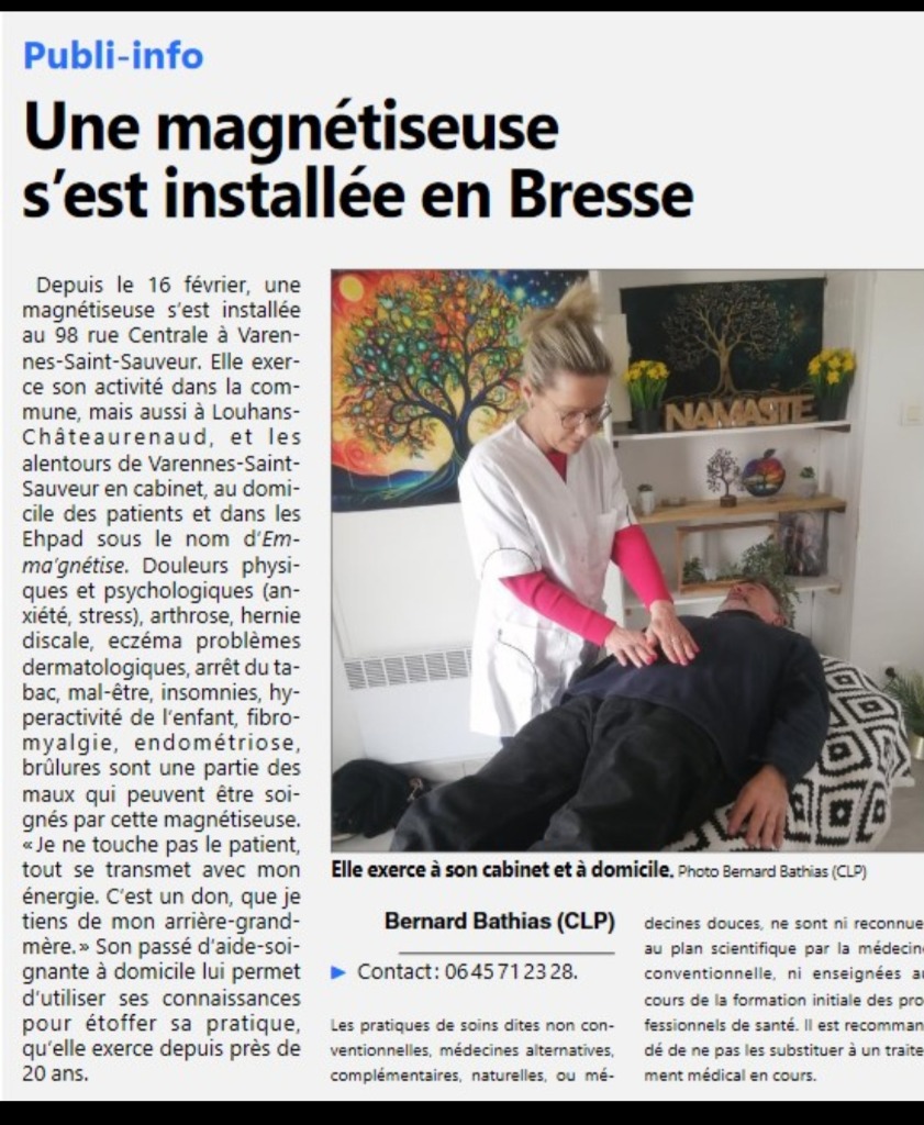 photo seance Emma’gnétise