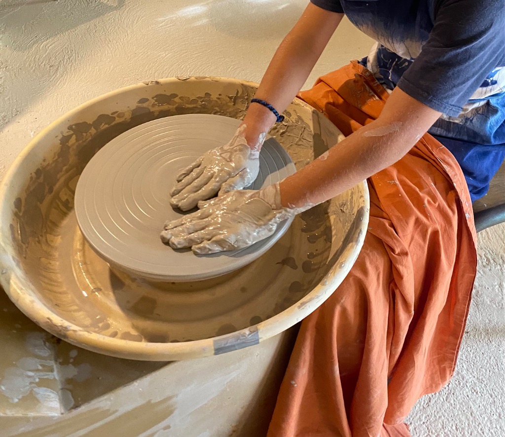 photo seance Laure PARCOT L’atelier Art-Terre