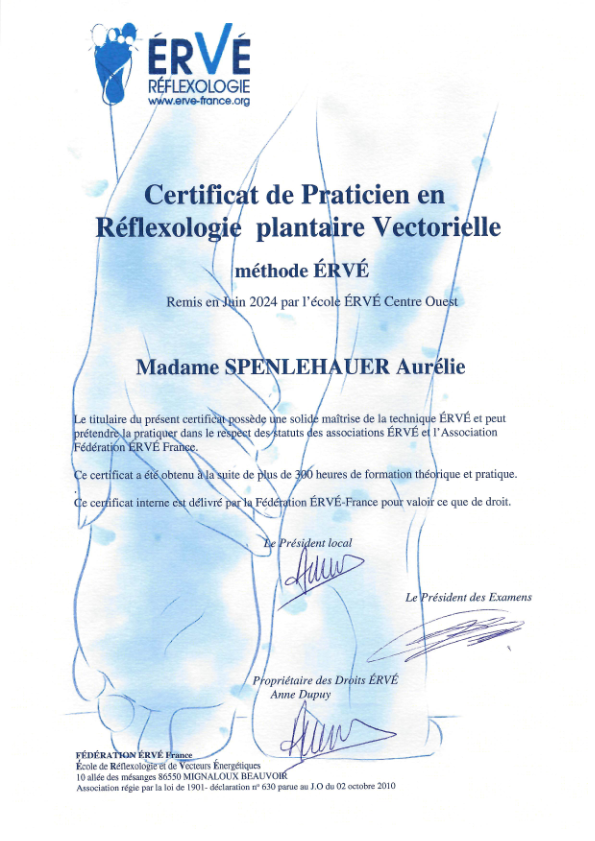 photo diplome Aurélie Spenlehauer