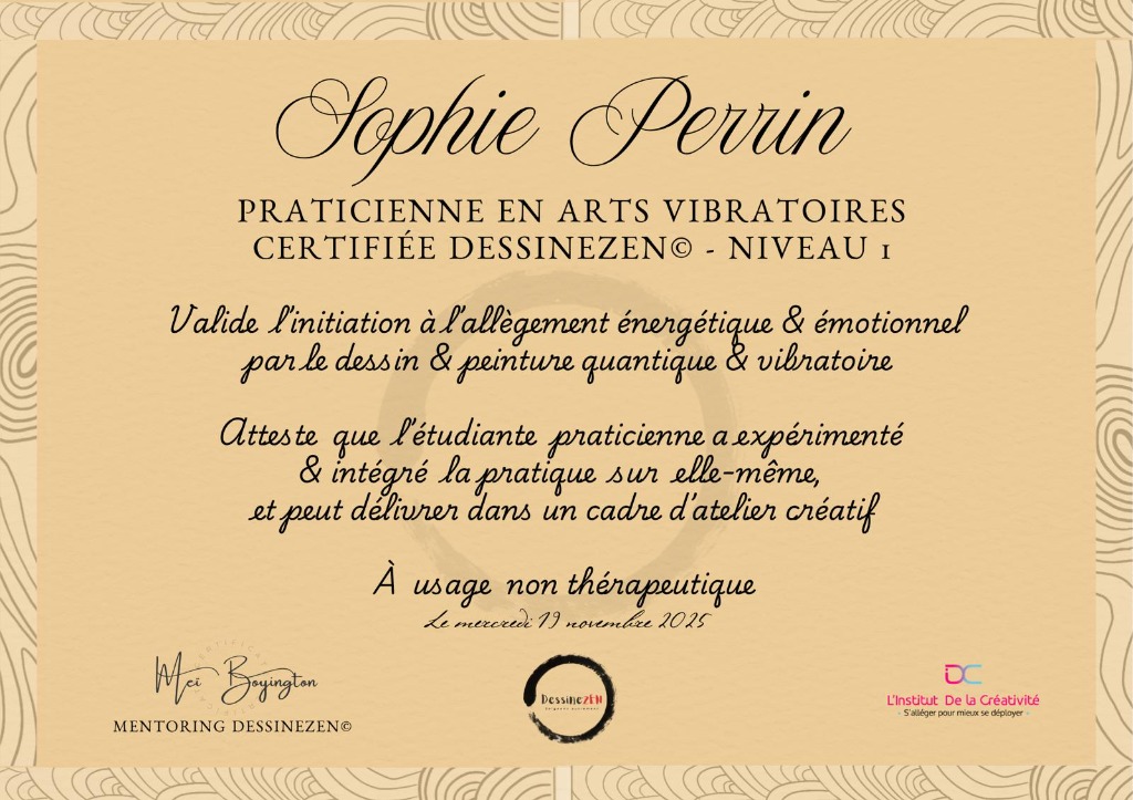 photo diplome Sophie PERRIN
