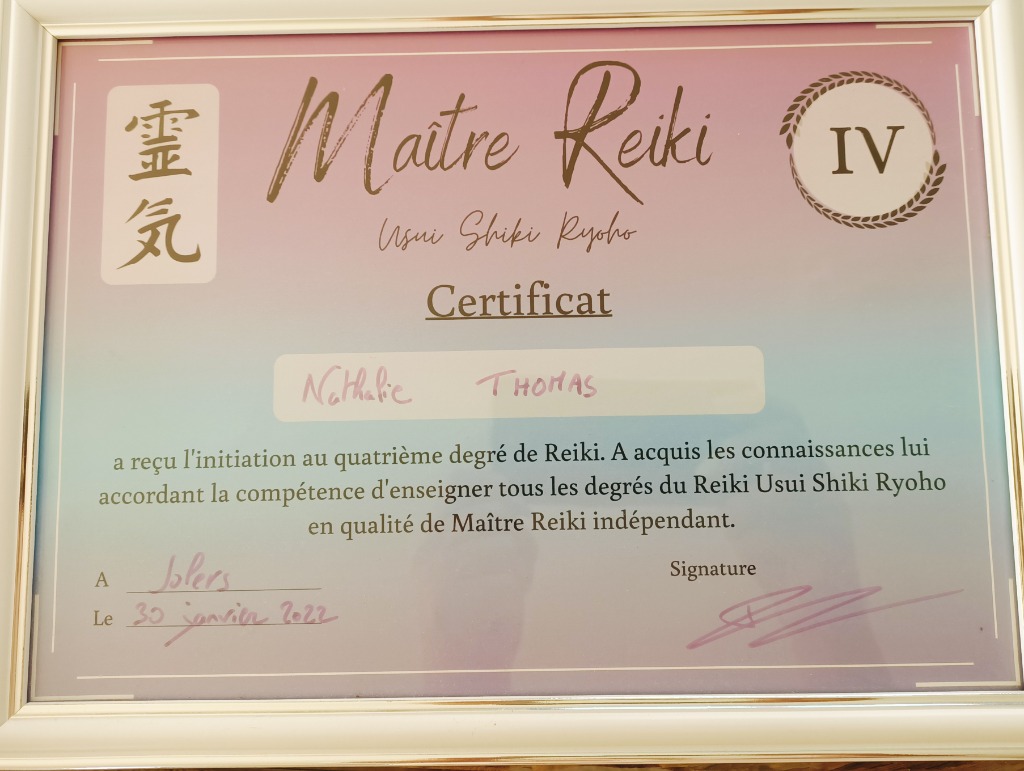 photo diplome Nathalie THOMAS