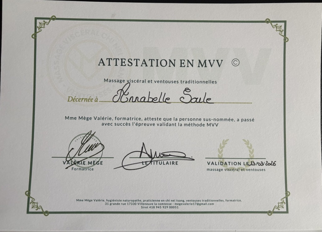 photo diplome Annabelle SOULE