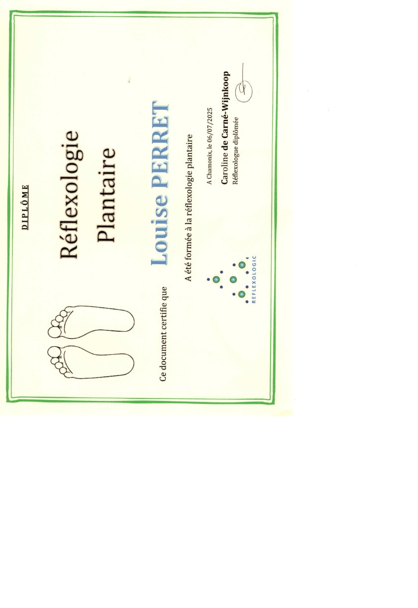 photo diplome Louise Perret