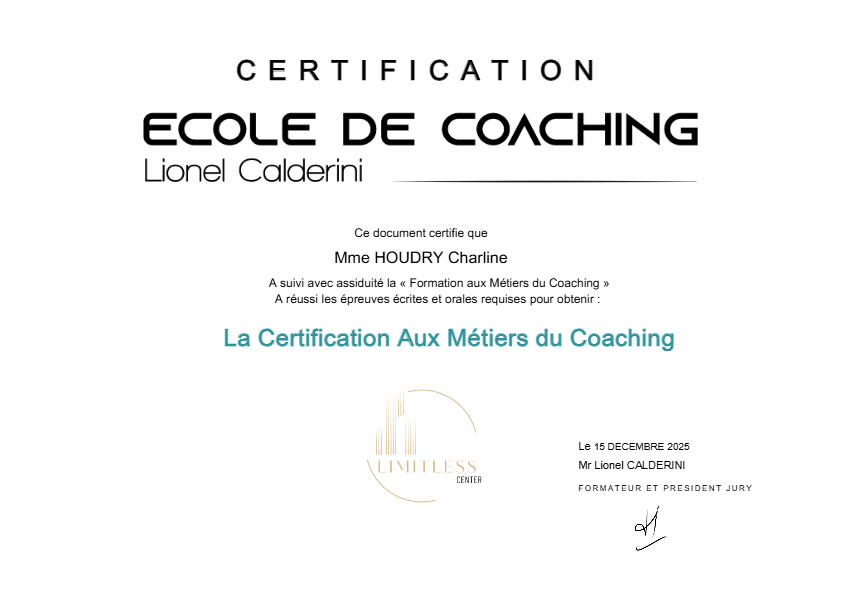 photo diplome Charline Houdry