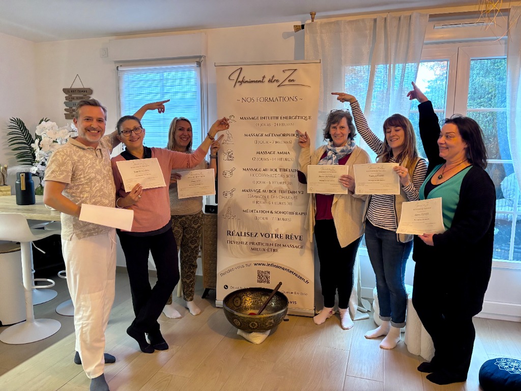 photo seance Infiniment être zen, Aline Cacheux