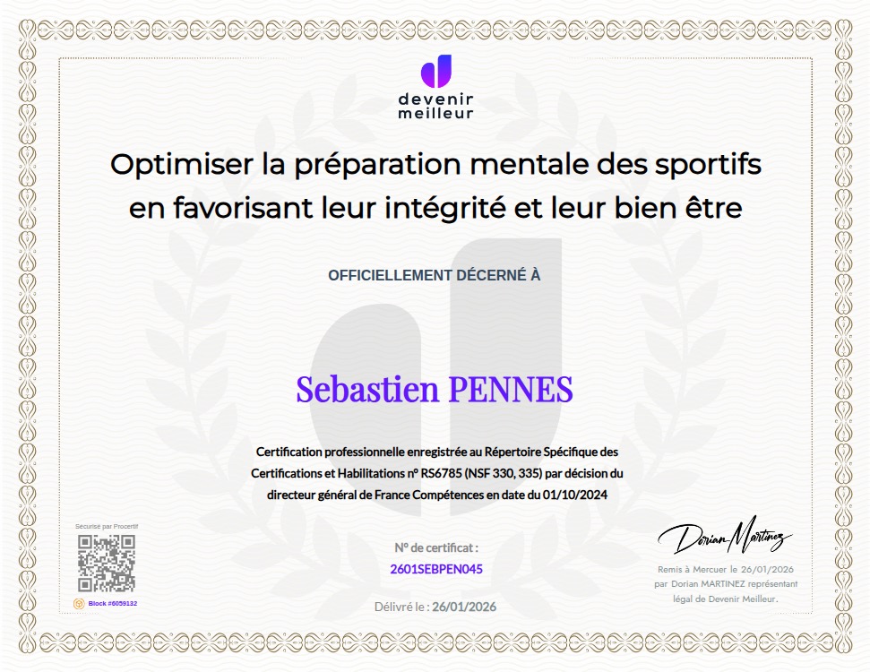 photo diplome Sébastien Pennes