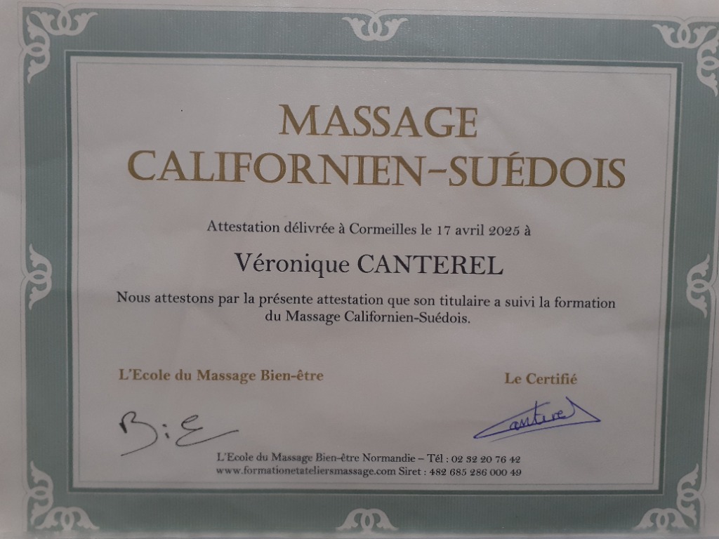 photo diplome Véronique Canterel