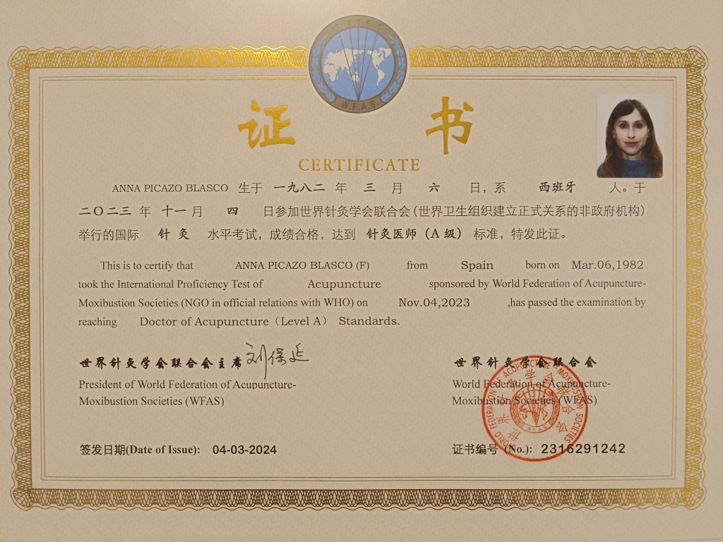 photo diplome Anna Picazo