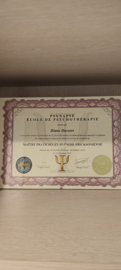 photo activite Diane Dussert