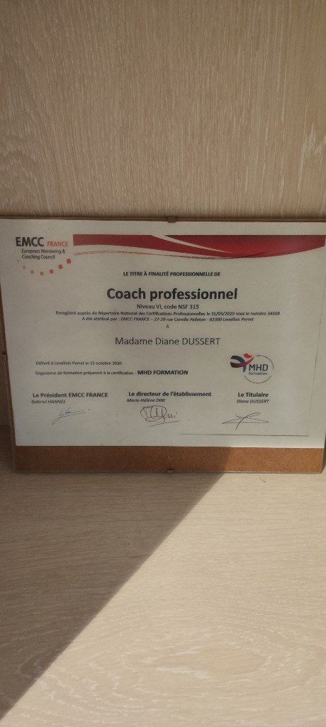 photo diplome Diane Dussert