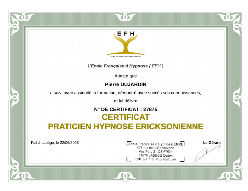 photo diplome Pierre Dujardin