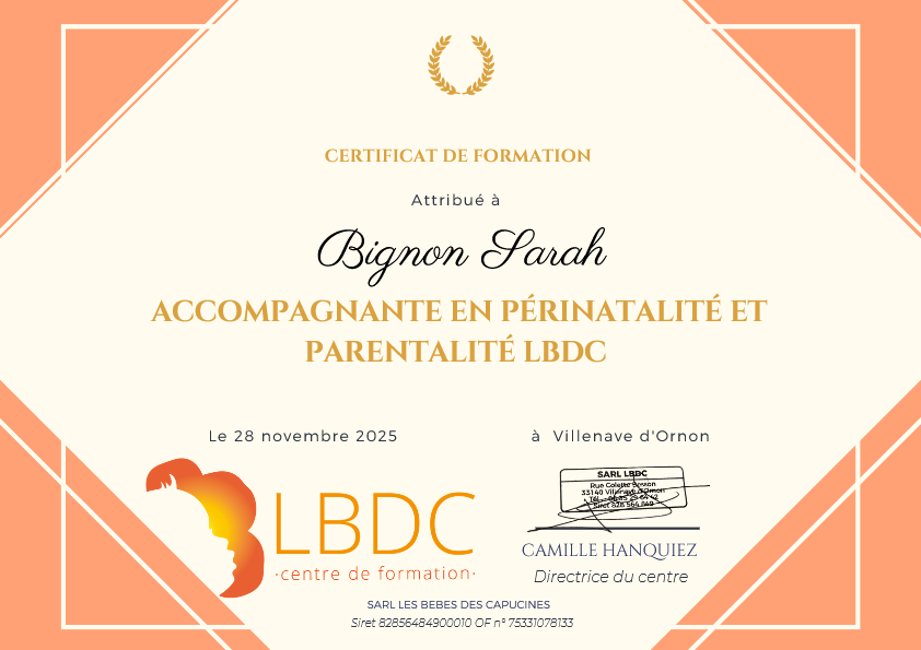 photo diplome Sarah | Maéli & Nous