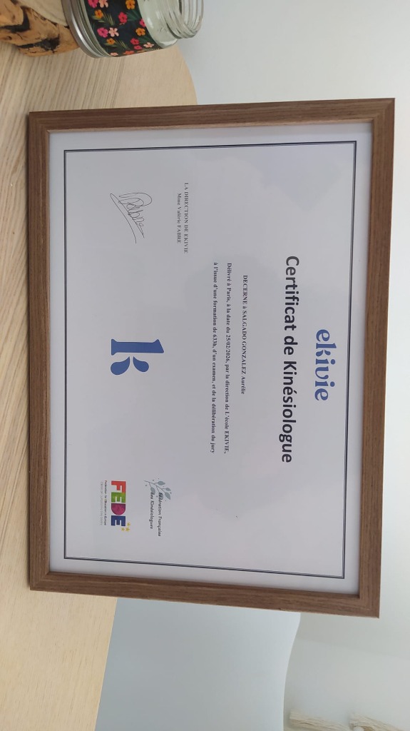 photo diplome Aurélie SALGADO 