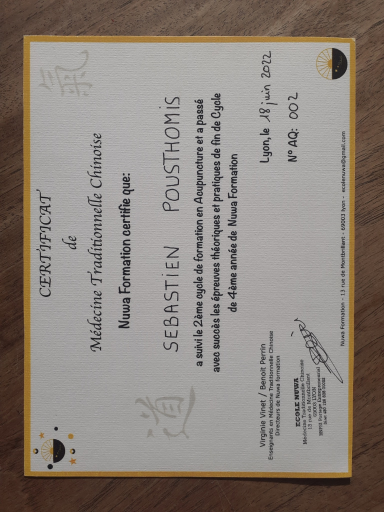 photo diplome Sebastian Pousthomis