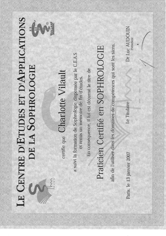 photo diplome ORA, ressourcez-vous