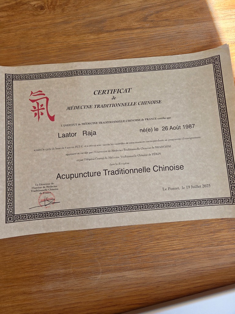 photo diplome Raja LAATOR