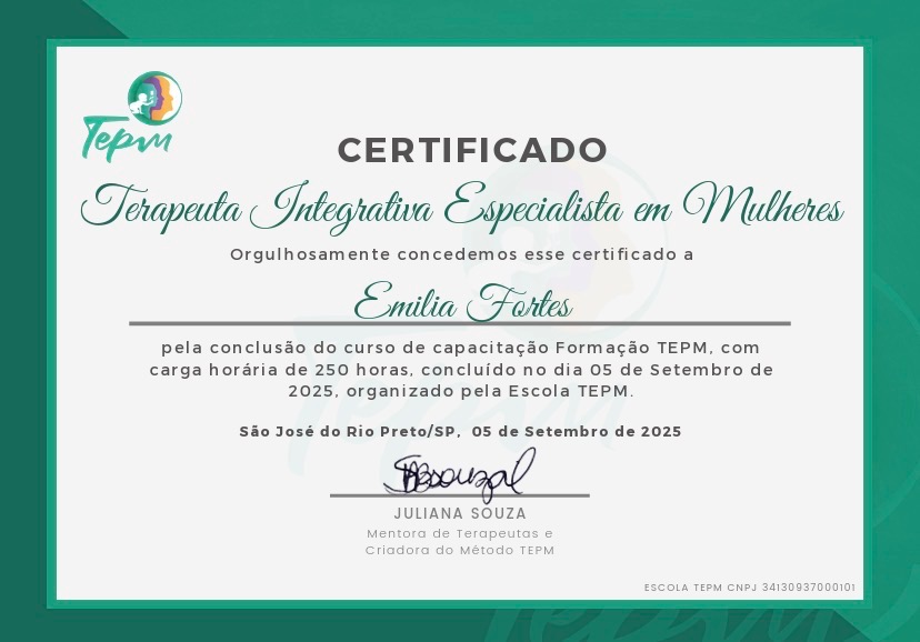 photo diplome Dona de Si by Emilia FORTES