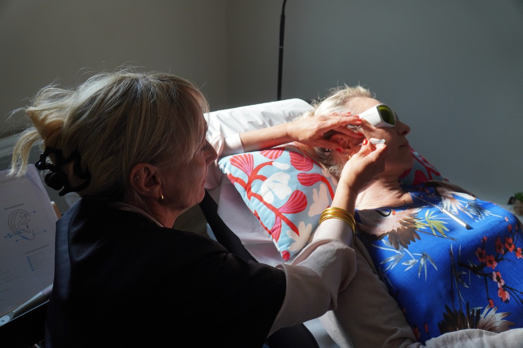 photo seance NATHALIE SAVIGNAC - ARRET TABAC