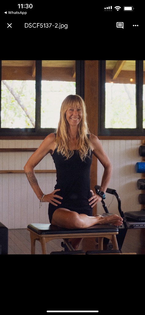 photo seance Pilates with Kari