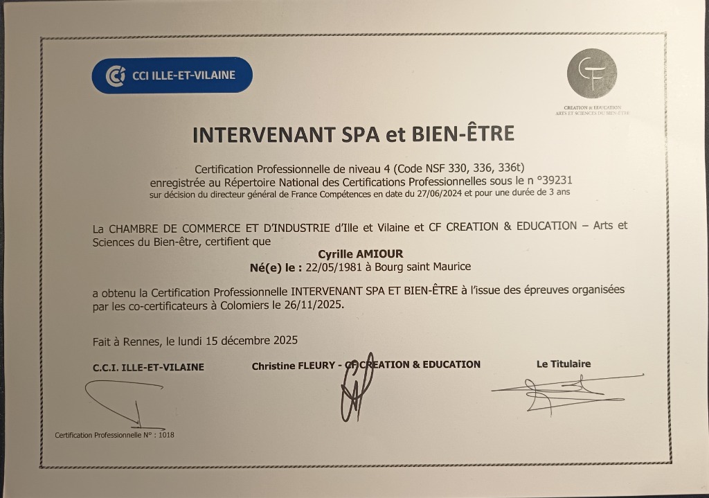 photo diplome Cyrille Amiour