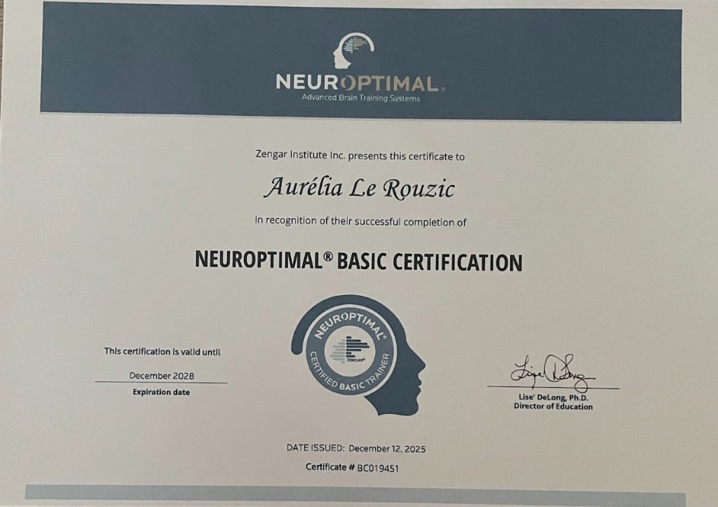 photo diplome Aurélia LE ROUZIC 