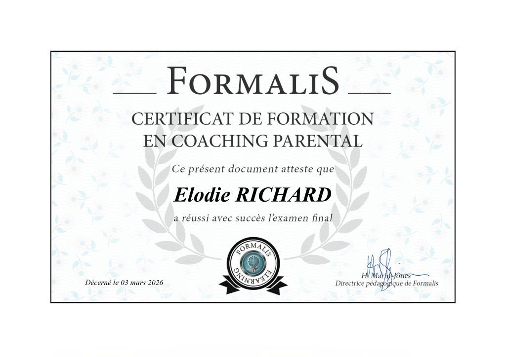 photo diplome Elodie RICHARD