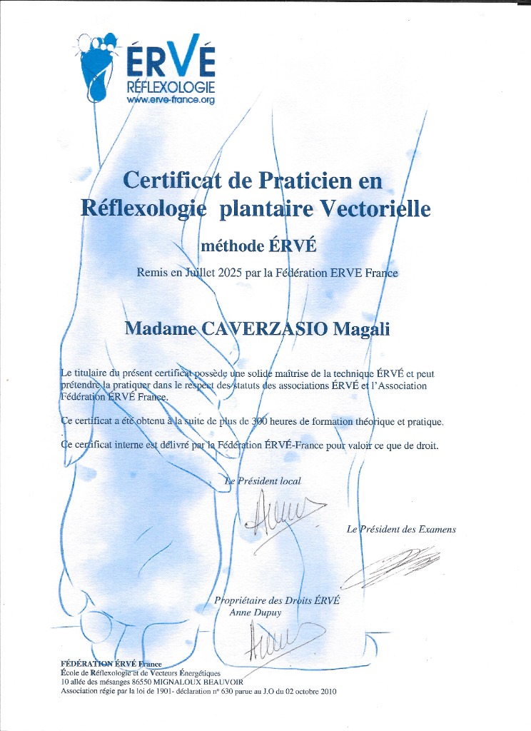 photo diplome Magali Caverzasio