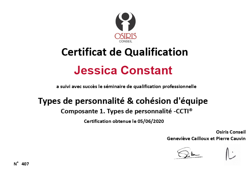 photo diplome Martine Jessica Constant
