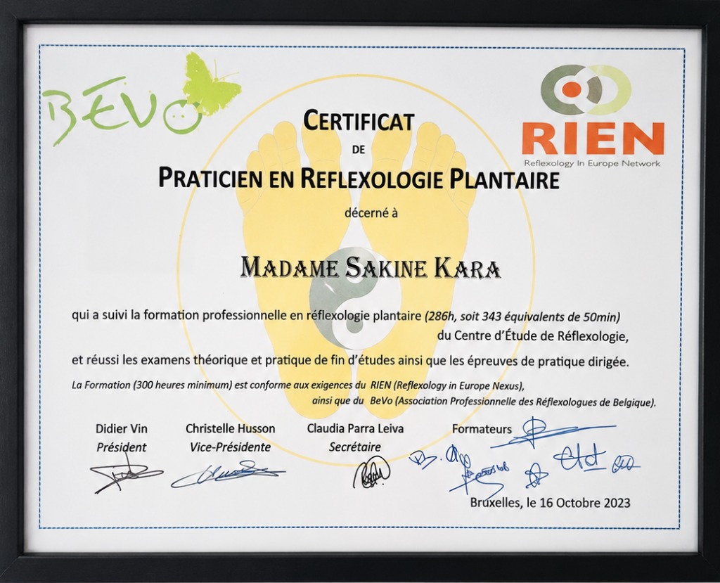photo diplome Sakine Kara