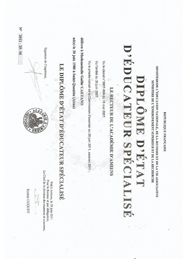 photo diplome Lagazela