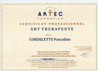 photo diplome Pascaline CORDELETTE