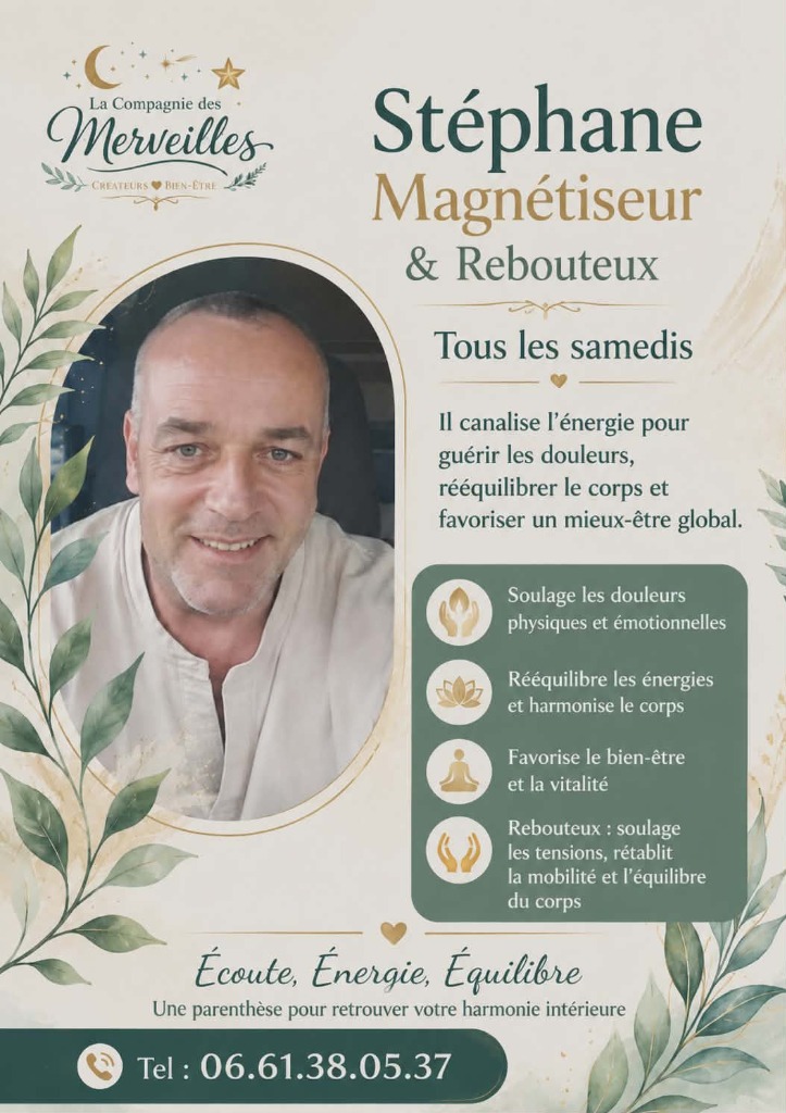 photo activite Stéphane ROCQ Magnétiseur 