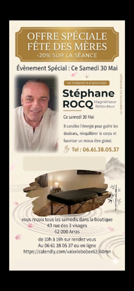 photo portrait Stéphane ROCQ Magnétiseur 