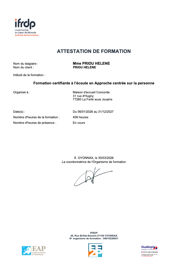 photo diplome Hélène PRIOU