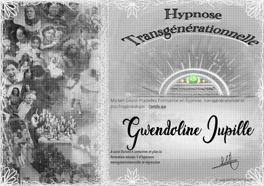 photo diplome Gwendoline Jupille