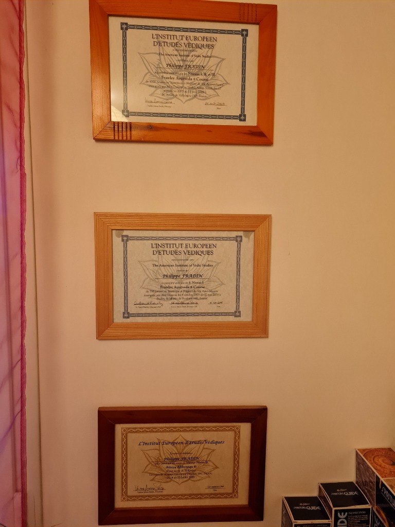 photo diplome FRADIN Philippe