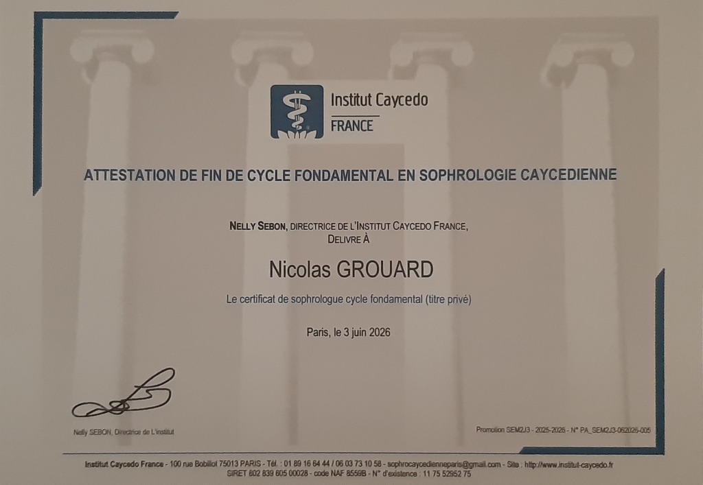 photo diplome Nicolas Grouard