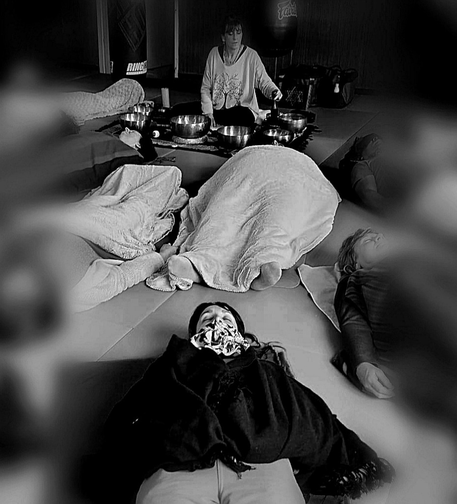 photo seance KArine - Yoga et Sonothérapie