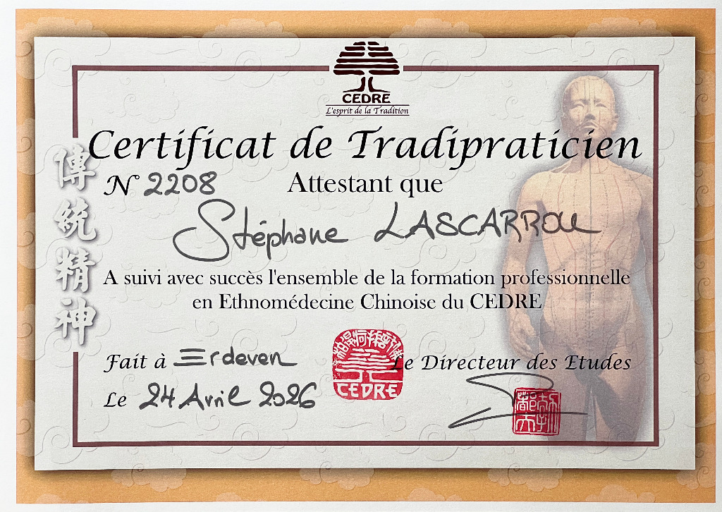 photo diplome Stephane Lascarrou