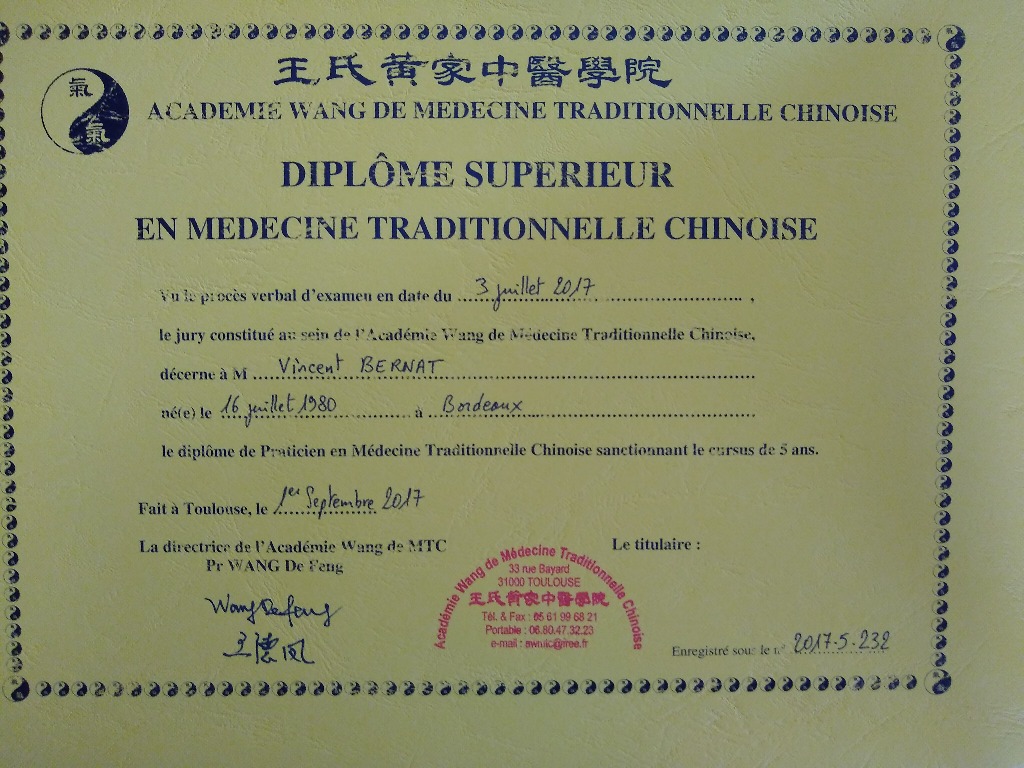 photo diplome Vincent bernat