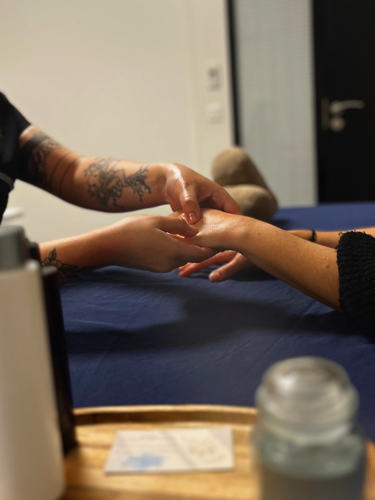 photo seance Les Mains d’Hestia