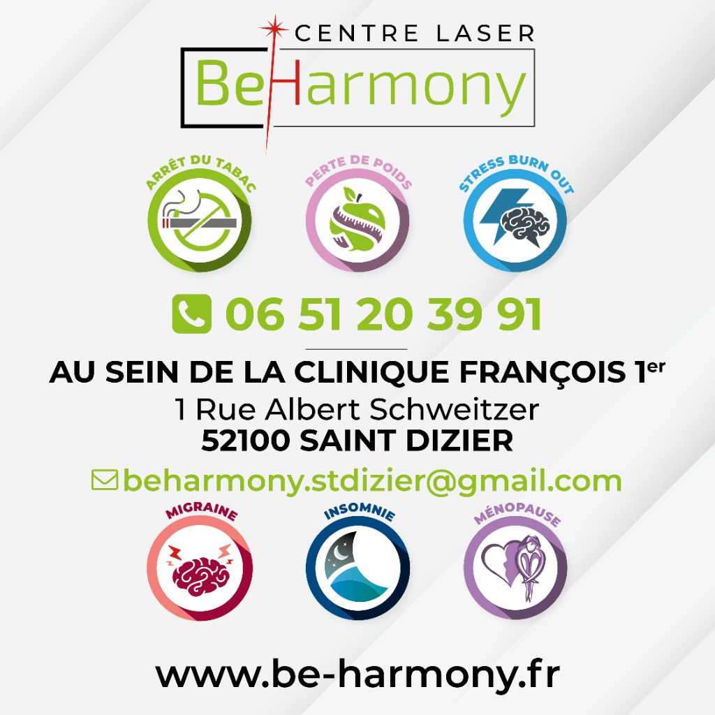 photo diplome BeHarmony St-Dizier / Arrêter de fumer au laser