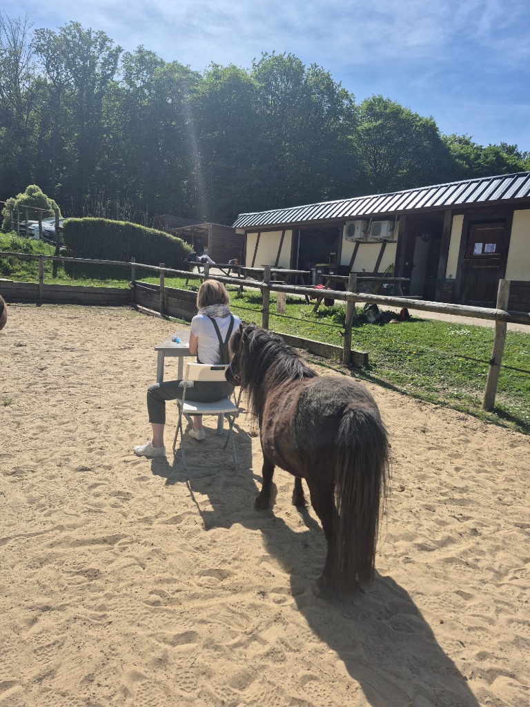 photo portrait Yentl Gouguenheim. Equi libre