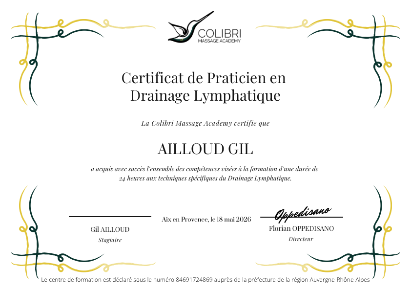 photo diplome Gil AILLOUD