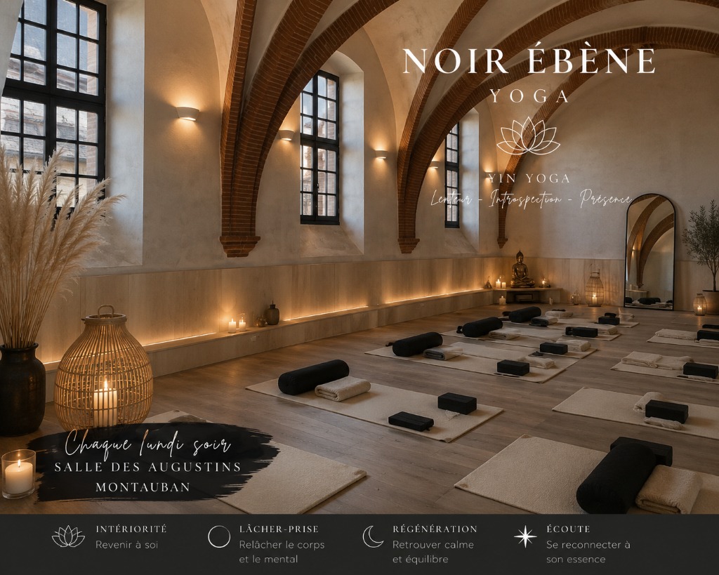 photo seance NOIR EBENE YOGA